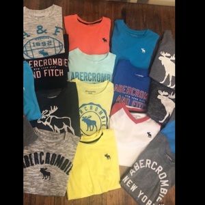 Kids Abercrombie shirts size 9/10